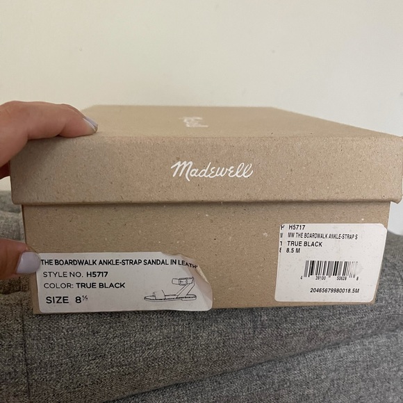 Madewell The Boardwalk Ankle-Strap Sandal!NWB - Picture 8 of 12